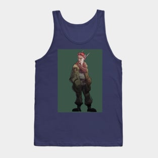 Cyberpunk girl Tank Top